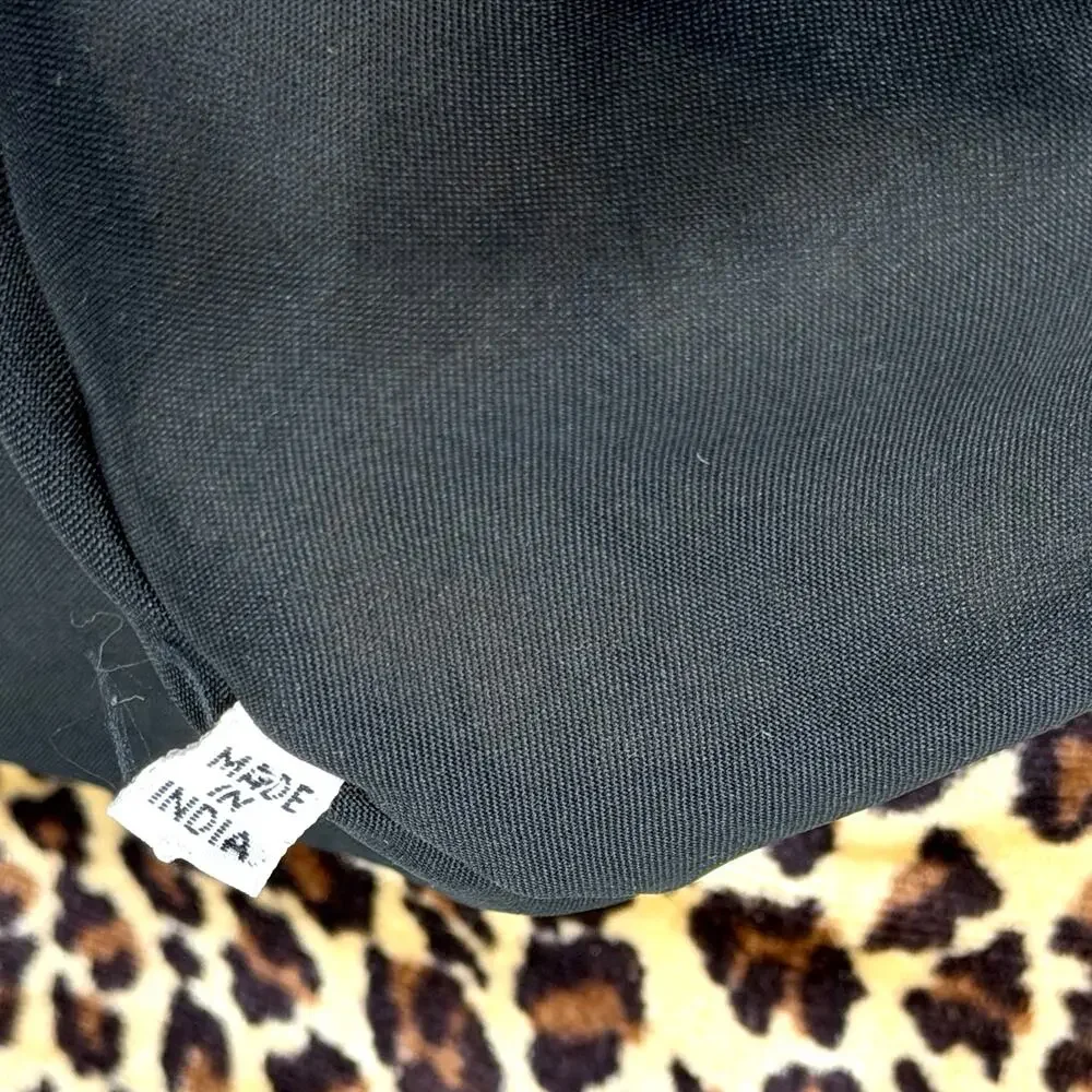 Vintage 90s Leopard Velvet Gold Studded Wire Brim Bucket Hat - Picture 8 of 9